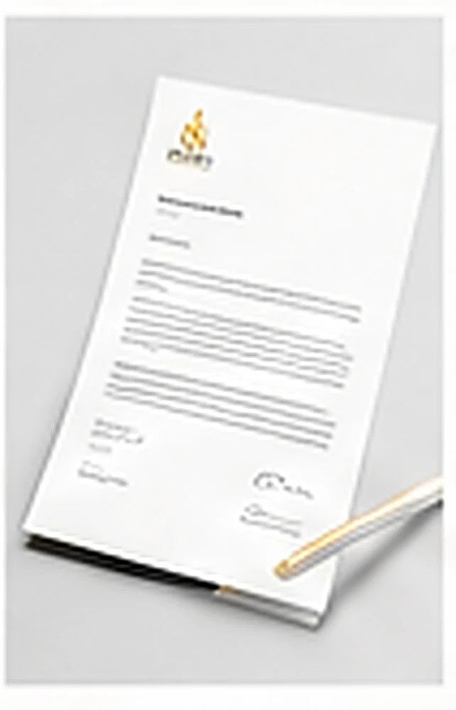Letterhead mockup